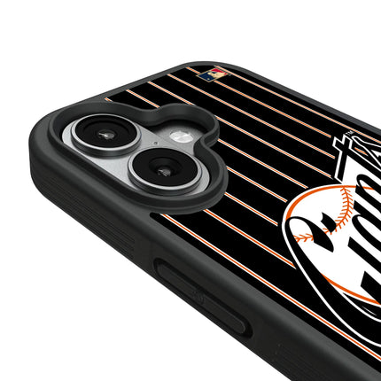 San Francisco Giants 1958-1967 - Cooperstown Collection Pinstripe Bump Phone Case for Apple iPhone
