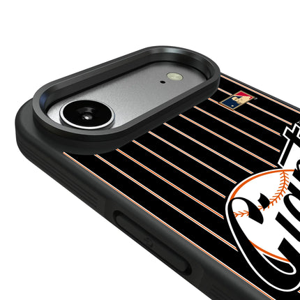 San Francisco Giants 1958-1967 - Cooperstown Collection Pinstripe Bump Phone Case for Apple iPhone