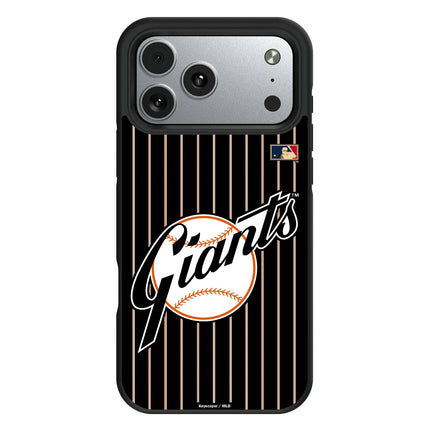 San Francisco Giants 1958-1967 - Cooperstown Collection Pinstripe Bump Phone Case for Apple iPhone