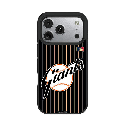 San Francisco Giants 1958-1967 - Cooperstown Collection Pinstripe Bump Phone Case for Apple iPhone