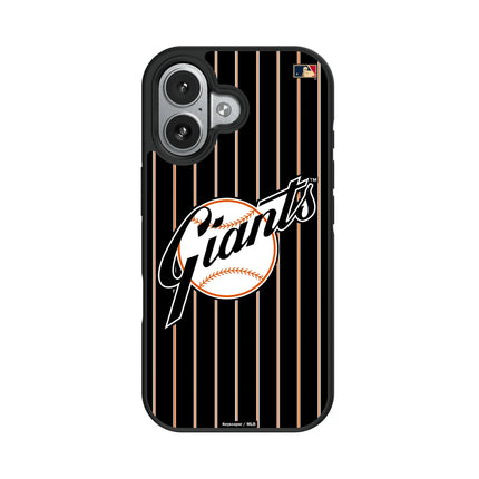 San Francisco Giants 1958-1967 - Cooperstown Collection Pinstripe Bump Phone Case for Apple iPhone