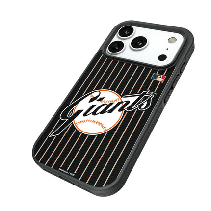 San Francisco Giants 1958-1967 - Cooperstown Collection Pinstripe Bump Phone Case for Apple iPhone