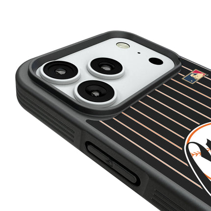 San Francisco Giants 1958-1967 - Cooperstown Collection Pinstripe Bump Phone Case for Apple iPhone