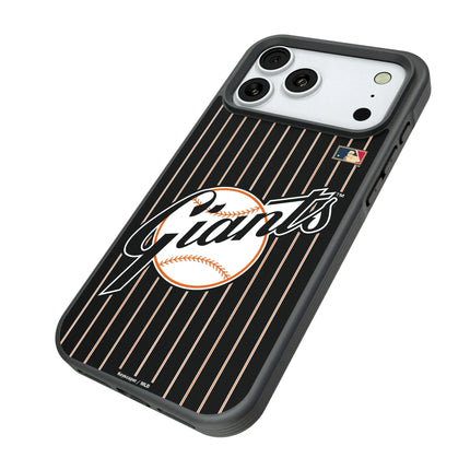 San Francisco Giants 1958-1967 - Cooperstown Collection Pinstripe Bump Phone Case for Apple iPhone
