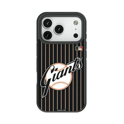 San Francisco Giants 1958-1967 - Cooperstown Collection Pinstripe Bump Phone Case for Apple iPhone