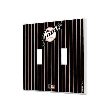San Francisco Giants 1958-1967 - Cooperstown Collection Pinstripe Hidden-Screw Light Switch Plate