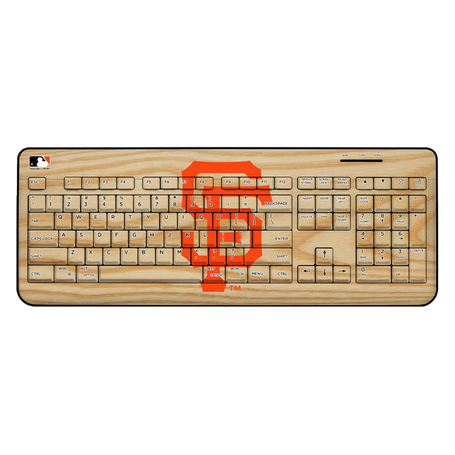 San Francisco Giants Baseball Bat Wireless USB Keyboard