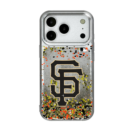 San Francisco Giants Confetti Glitter Phone Case for Apple iPhone
