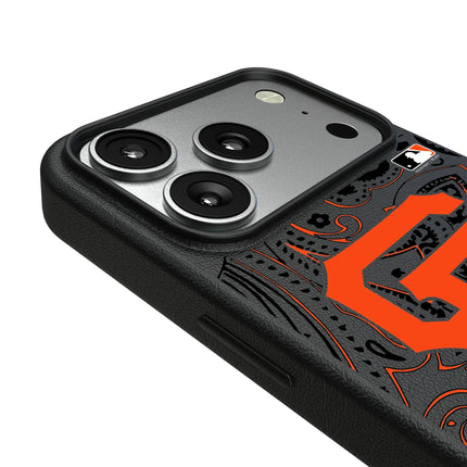 San Francisco Giants Paisley MagSafe Compatible Phone Case for Apple iPhone