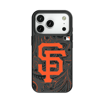 San Francisco Giants Paisley MagSafe Compatible Phone Case for Apple iPhone