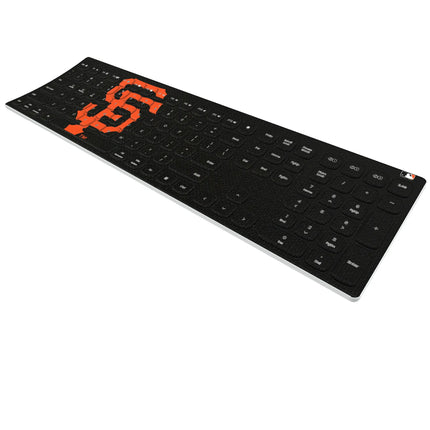 San Francisco Giants Solid Curved Wireless Keyboard