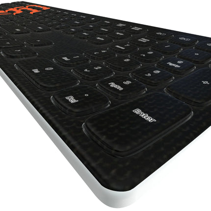 San Francisco Giants Solid Curved Wireless Keyboard