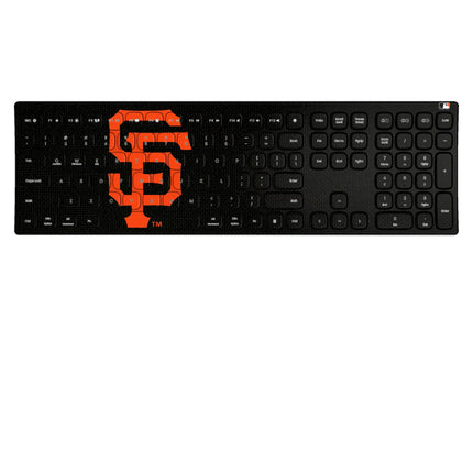 San Francisco Giants Solid Curved Wireless Keyboard
