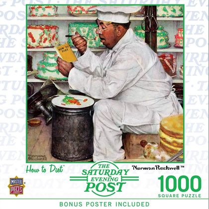 Saturday Evening Post How to Diet 1000 Piece Puzzle