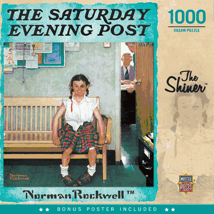 Saturday Evening Post The Shiner 1000 Piece Puzzle