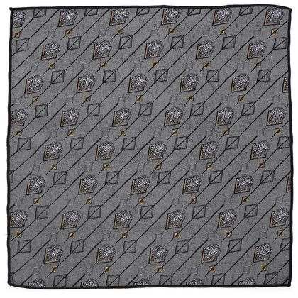 Scar Gray Pocket Square