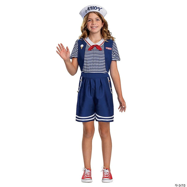 Kids Classic Stranger Things Robin Scoops Ahoy Costume
