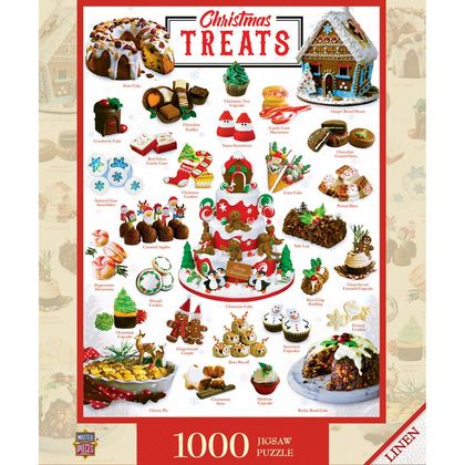 Scrumptious Christmas Treats 1000 Piece Puzzle