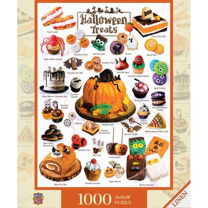 Scrumptious Halloween Treats 1000 Piece Puzzle
