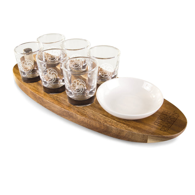 House of the Dragon - Cantinero Shot Glass Serving Set