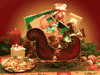 Season's Greetings Medium Holiday Sleigh