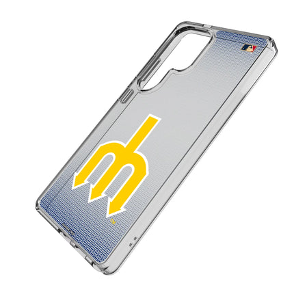 Seattle Mariners 1977-1980 - Cooperstown Collection Linen Clear Phone Case for Samsung Galaxy