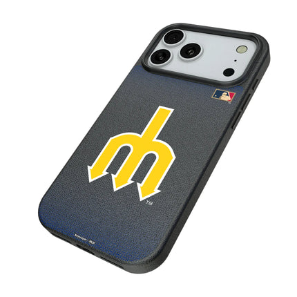 Seattle Mariners 1977-1980 - Cooperstown Collection Linen MagSafe Compatible Phone Case for Apple iPhone