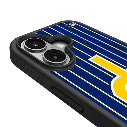 Seattle Mariners 1977-1980 - Cooperstown Collection Pinstripe Bump Phone Case for Apple iPhone