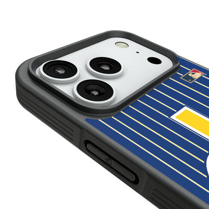 Seattle Mariners 1977-1980 - Cooperstown Collection Pinstripe Bump Phone Case for Apple iPhone