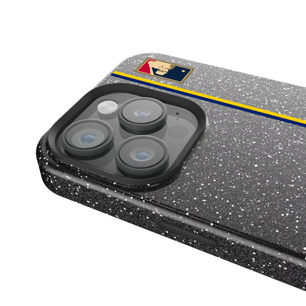 Seattle Mariners 1977-1980 - Cooperstown Collection Sidebar Black Bling Phone Case for Apple iPhone