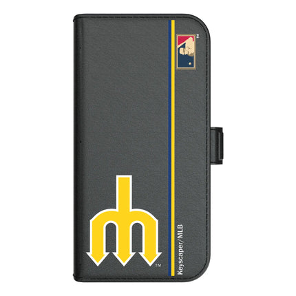 Seattle Mariners 1977-1980 - Cooperstown Collection Sidebar Folio 2.0 Case for Apple iPhone