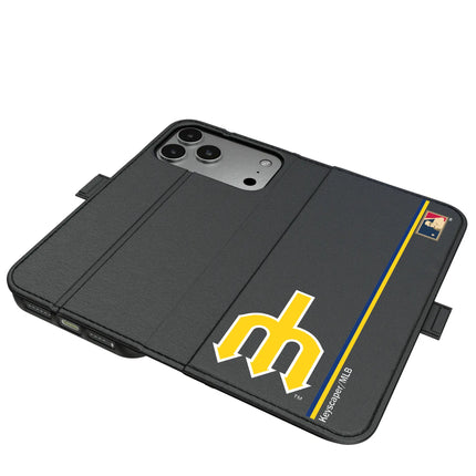 Seattle Mariners 1977-1980 - Cooperstown Collection Sidebar Folio 2.0 Case for Apple iPhone
