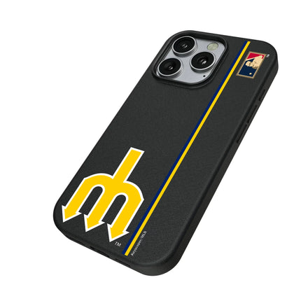 Seattle Mariners 1977-1980 - Cooperstown Collection Sidebar MagSafe Compatible Phone Case for Apple iPhone