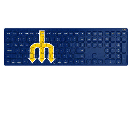 Seattle Mariners 1977-1980 - Cooperstown Collection Solid Curved Wireless Keyboard