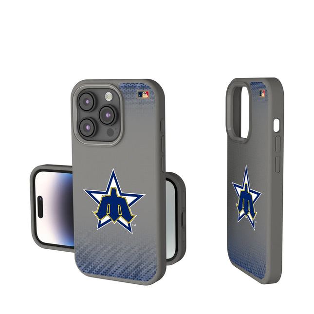 Seattle Mariners 1981-1986 - Cooperstown Collection Linen Soft Touch Phone Case for Apple iPhone