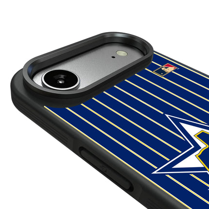 Seattle Mariners 1981-1986 - Cooperstown Collection Pinstripe Bump Phone Case for Apple iPhone
