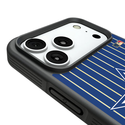 Seattle Mariners 1981-1986 - Cooperstown Collection Pinstripe Bump Phone Case for Apple iPhone