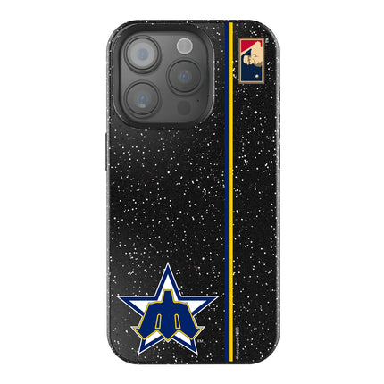 Seattle Mariners 1981-1986 - Cooperstown Collection Sidebar Black Bling Phone Case for Apple iPhone