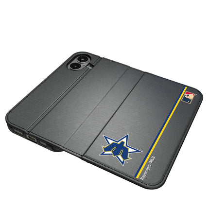 Seattle Mariners 1981-1986 - Cooperstown Collection Sidebar Folio 2.0 Case for Apple iPhone