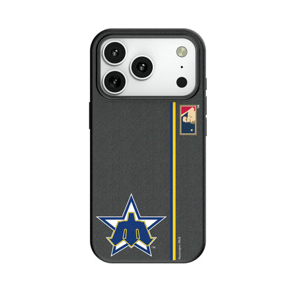Seattle Mariners 1981-1986 - Cooperstown Collection Sidebar MagSafe Compatible Phone Case for Apple iPhone
