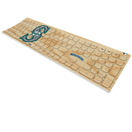 Seattle Mariners Baseball Bat Curved Wireless Keyboard