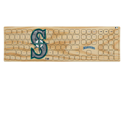 Seattle Mariners Baseball Bat Curved Wireless Keyboard