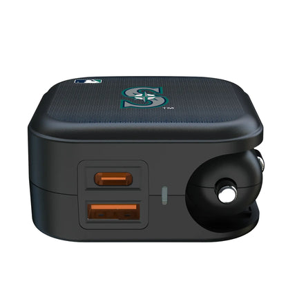 Seattle Mariners Linen 2 in 1 USB A/C Charger