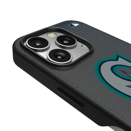Seattle Mariners Linen MagSafe Compatible Phone Case for Apple iPhone