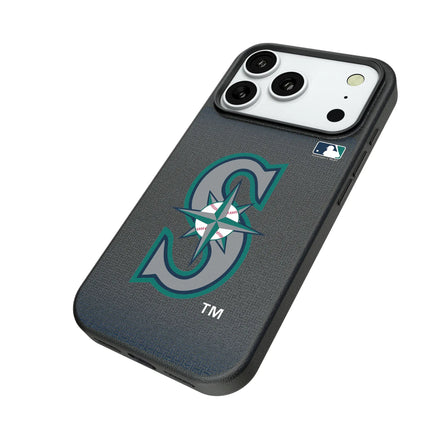 Seattle Mariners Linen MagSafe Compatible Phone Case for Apple iPhone