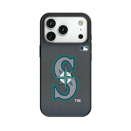 Seattle Mariners Linen MagSafe Compatible Phone Case for Apple iPhone