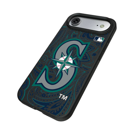 Seattle Mariners Paisley MagSafe Compatible Phone Case for Apple iPhone