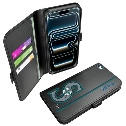 Seattle Mariners Sidebar Folio 2.0 Case for Apple iPhone