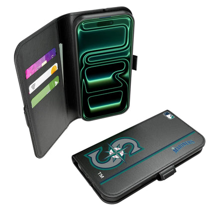 Seattle Mariners Sidebar Folio 2.0 Case for Apple iPhone