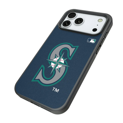 Seattle Mariners Solid Bump Phone Case for Apple iPhone